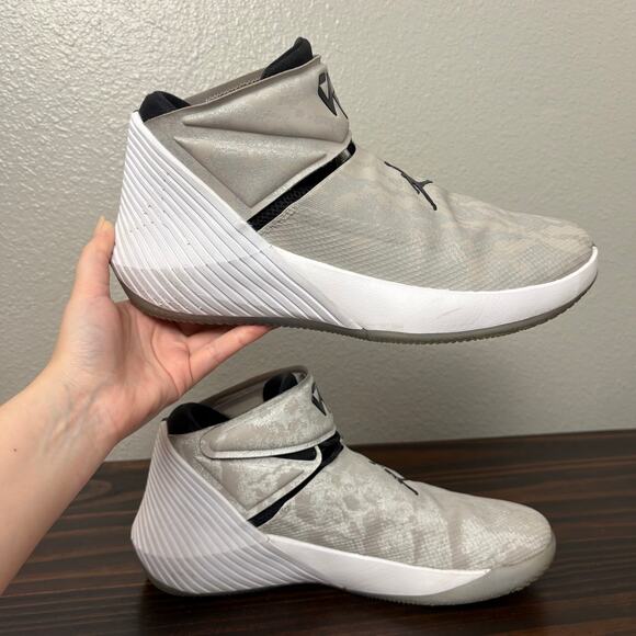 Jordan Why Not Zer0.1 Size 11 Tech Grey Black White Orange Melon Tint Sneakers main image 2